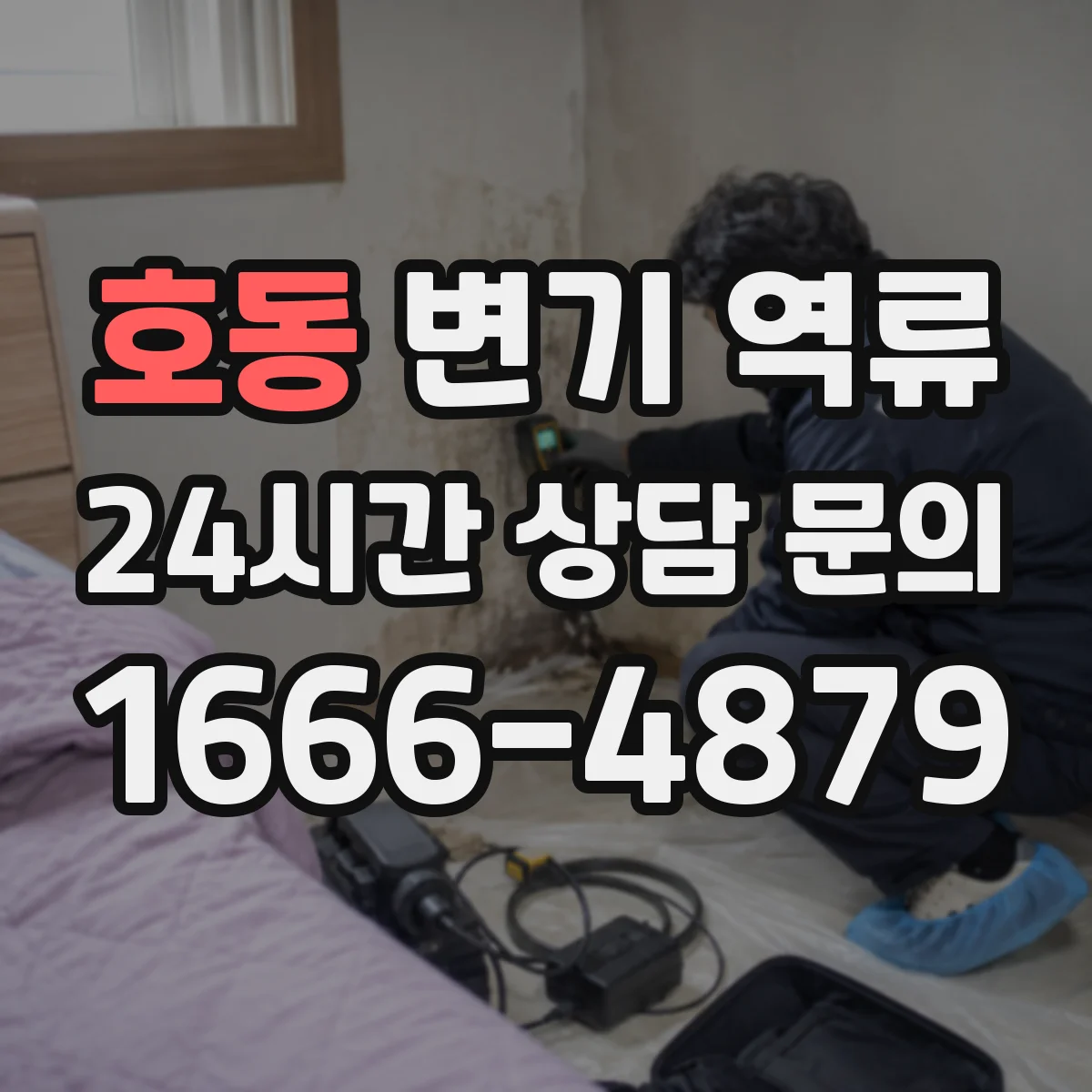 호동 변기 역류