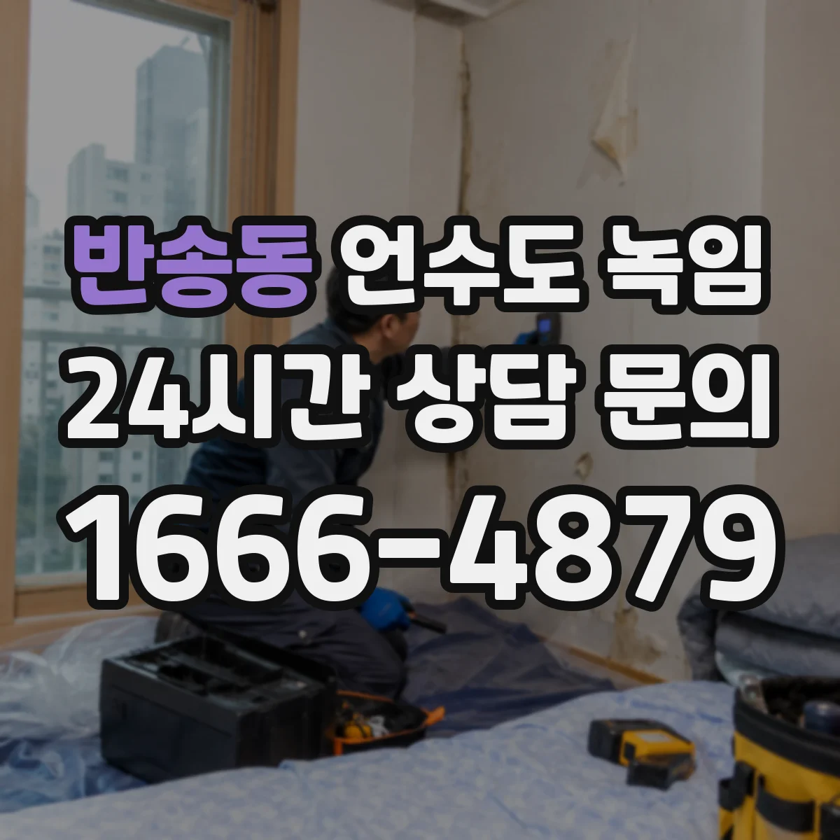 반송동 언수도 녹임