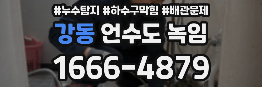 강동 언수도 녹임