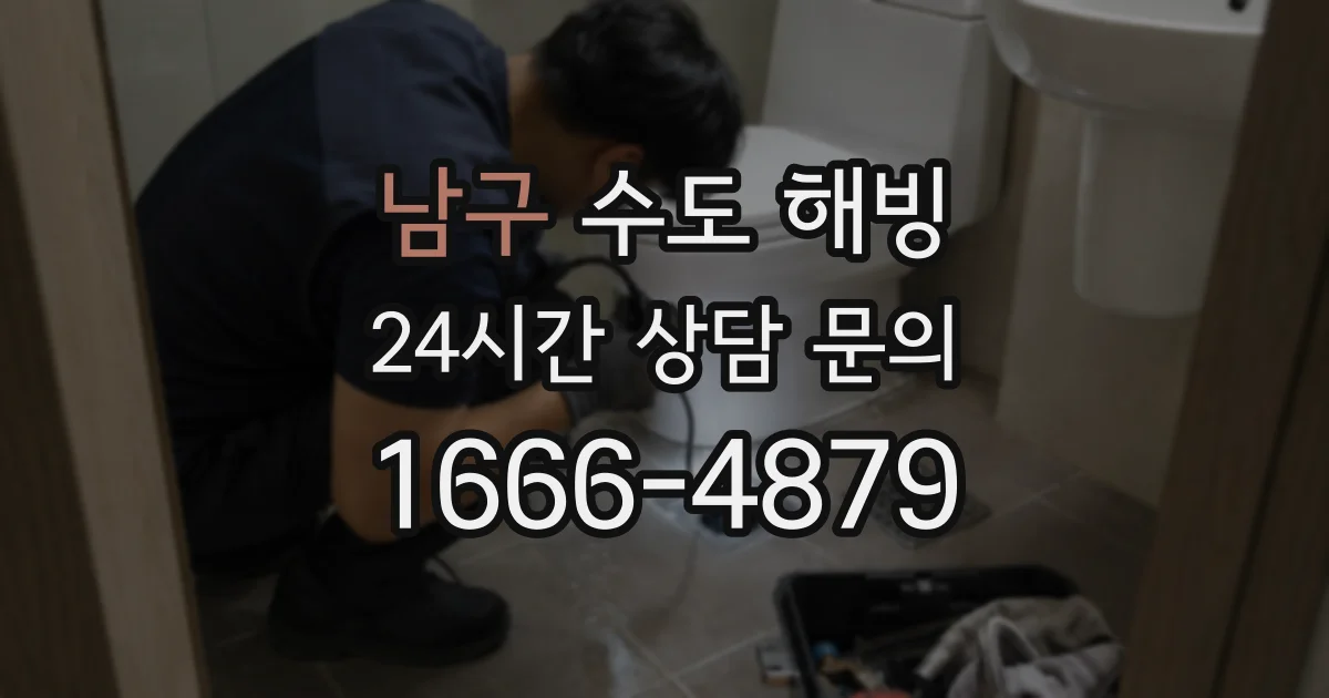 남구 수도 해빙