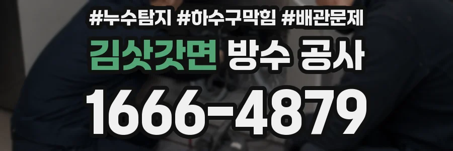 김삿갓면 방수 공사