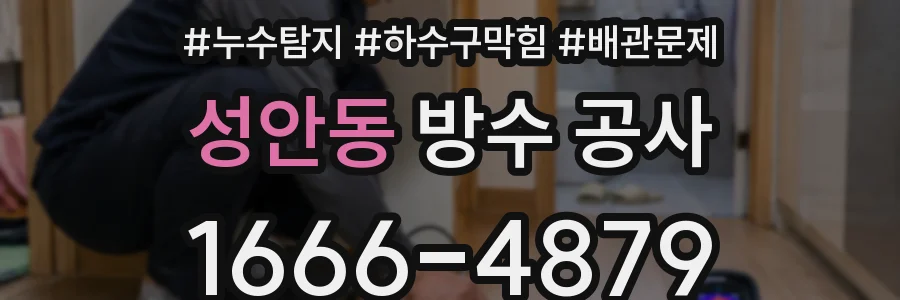 성안동 방수 공사