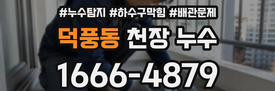 덕풍동 천장 누수