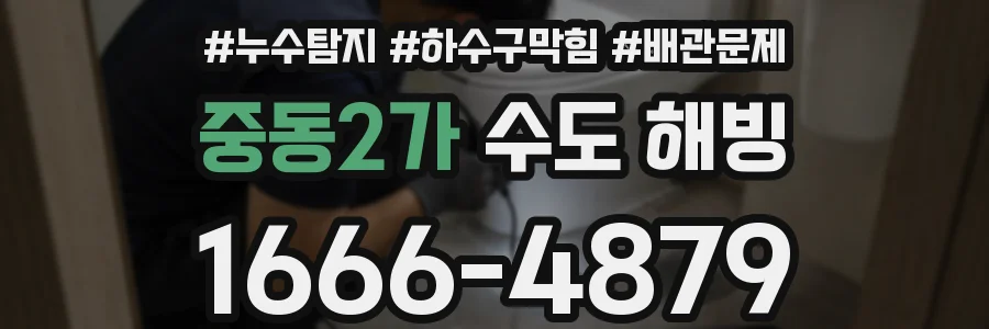 중동2가 수도 해빙
