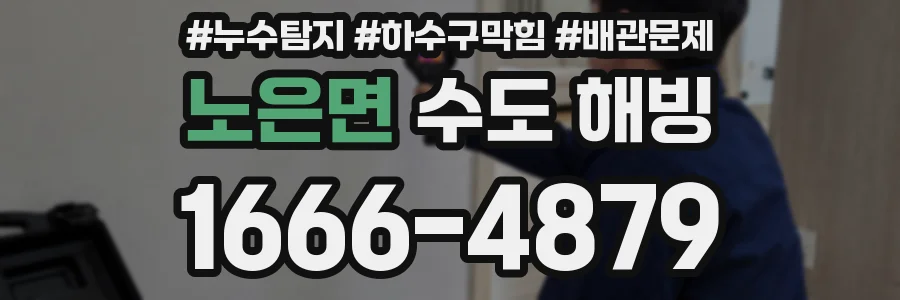 노은면 수도 해빙