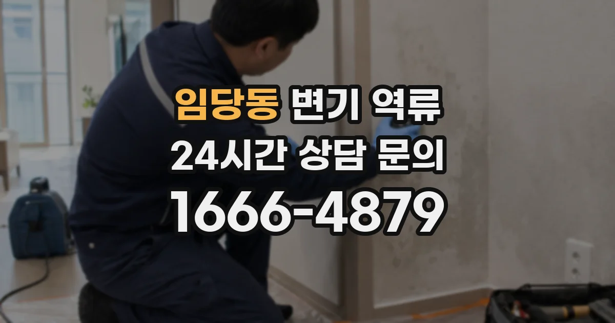 임당동 변기 역류