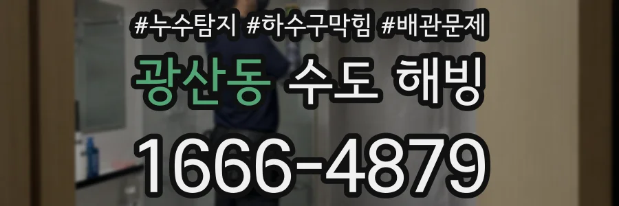 광산동 수도 해빙
