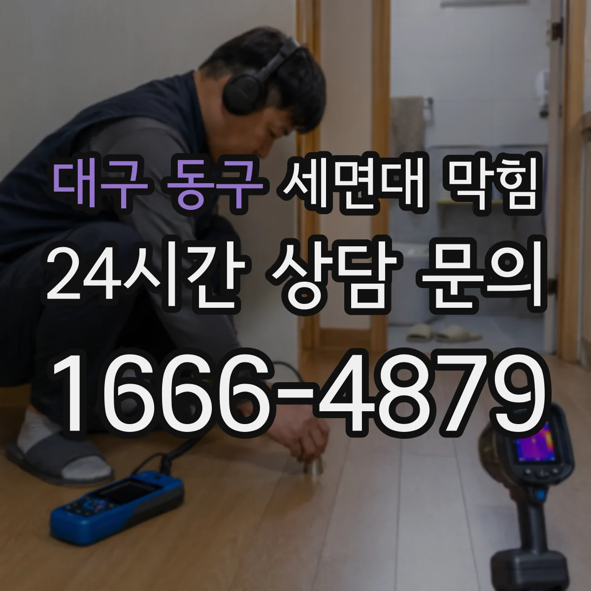 대구 동구 세면대 막힘 P트랩에 쌓이기 쉬운 이물질부터 확인