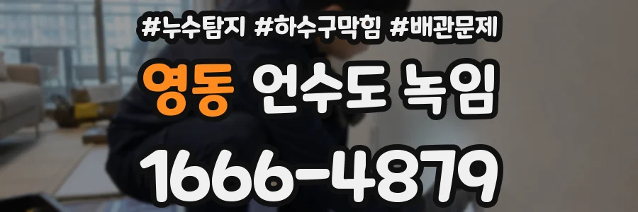 영동 언수도 녹임