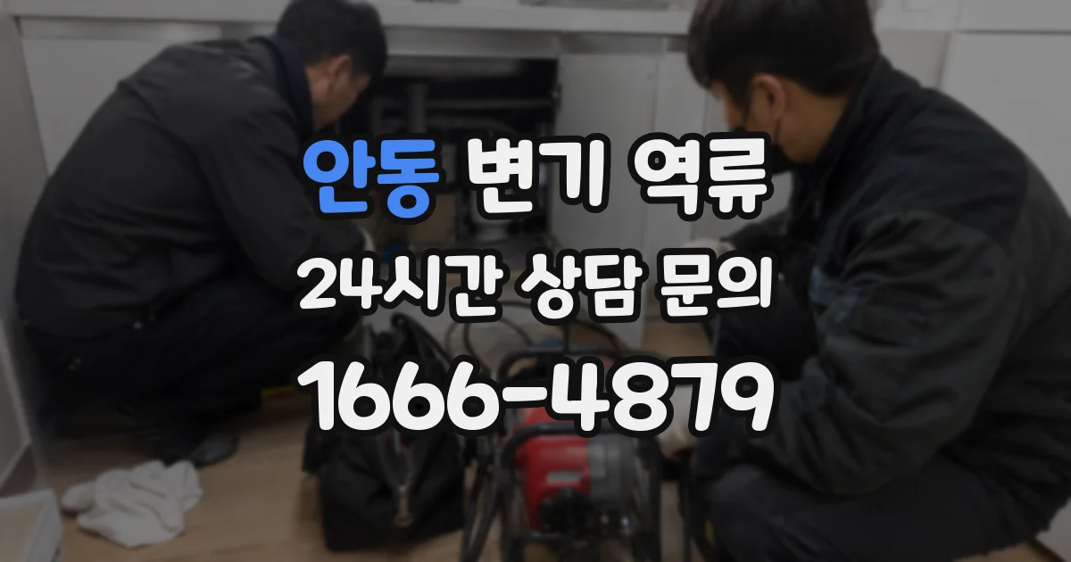 안동 변기 역류