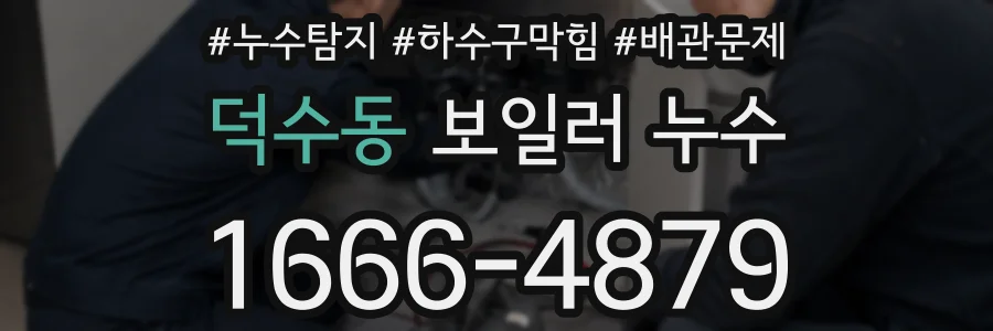 덕수동 보일러 누수