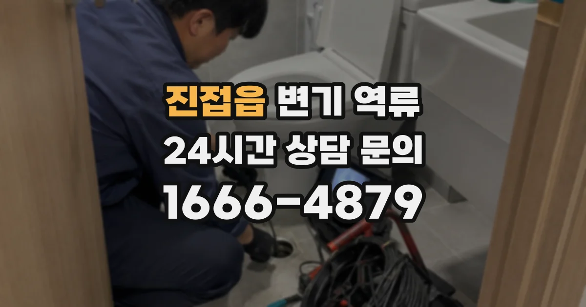 진접읍 변기 역류