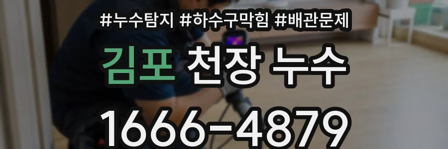 김포 천장 누수