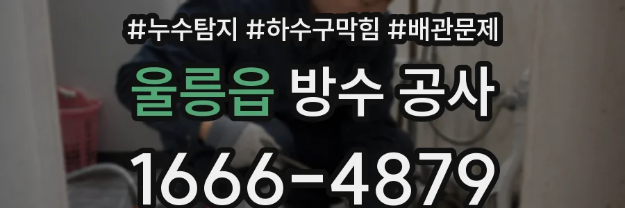 울릉읍 방수 공사