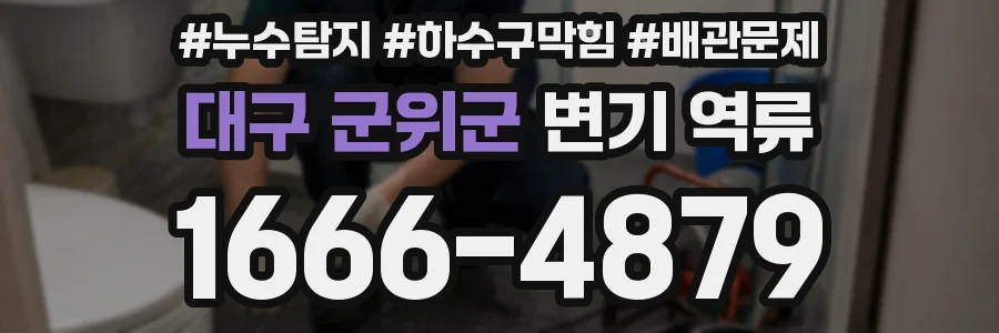 대구 군위군 변기 역류
