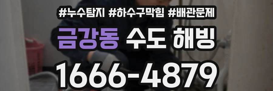 금강동 수도 해빙
