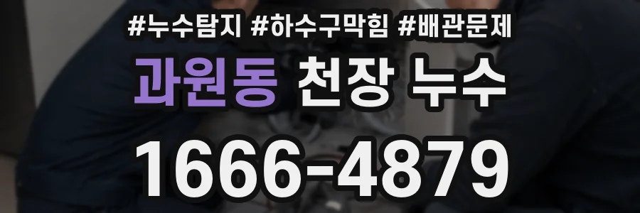 과원동 천장 누수