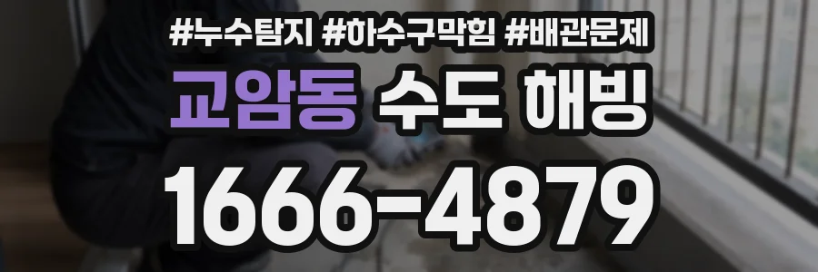 교암동 수도 해빙
