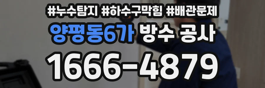 양평동6가 방수 공사