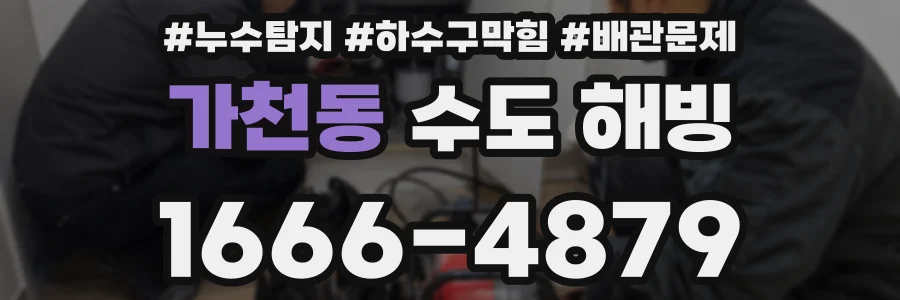 가천동 수도 해빙