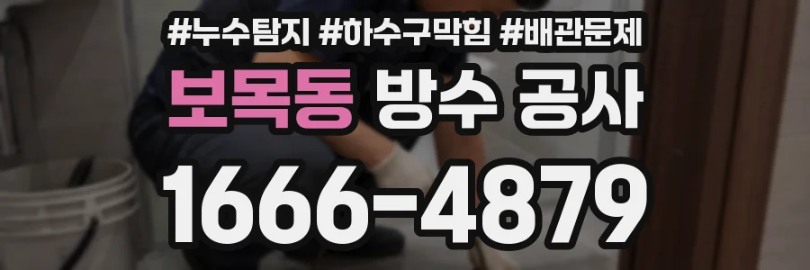 보목동 방수 공사