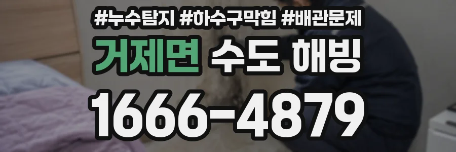 거제면 수도 해빙