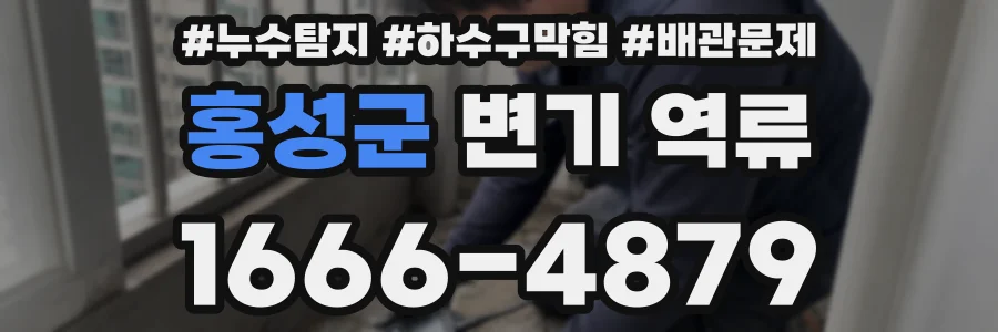홍성군 변기 역류