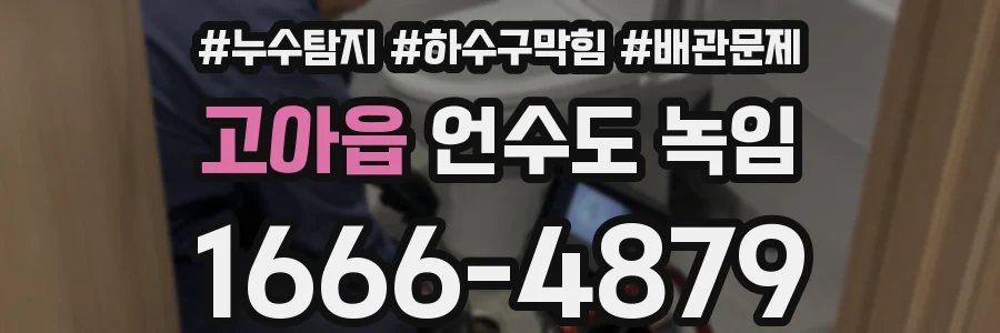 고아읍 언수도 녹임