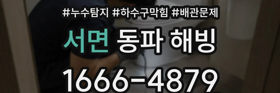 서면 동파 해빙