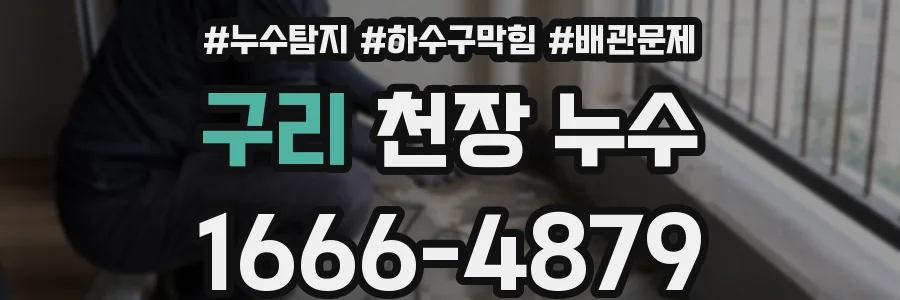 구리 천장 누수