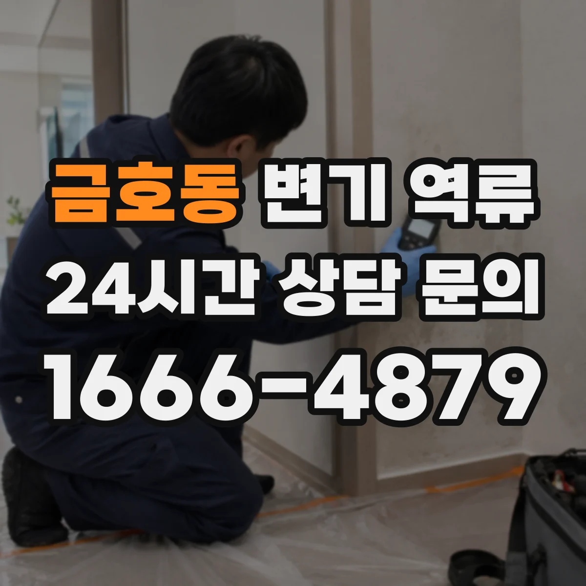 금호동 변기 역류