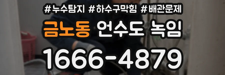 금노동 언수도 녹임