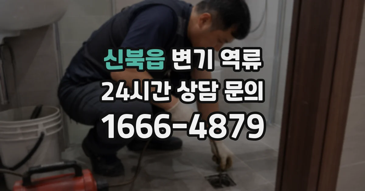 신북읍 변기 역류