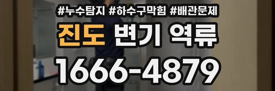 진도 변기 역류