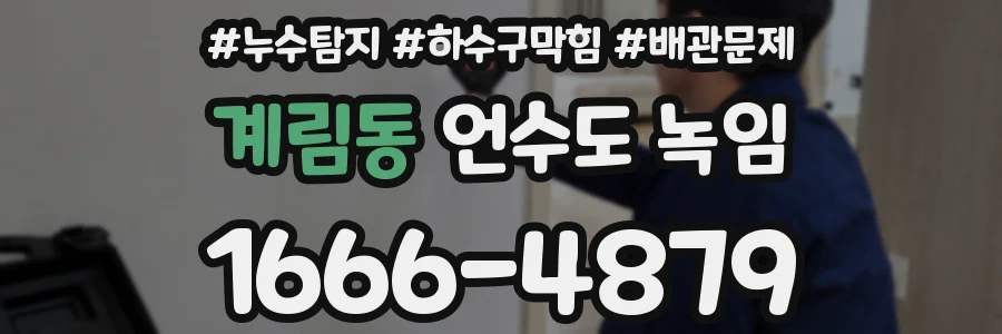 계림동 언수도 녹임