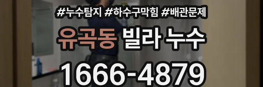 유곡동 빌라 누수
