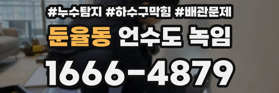 둔율동 언수도 녹임
