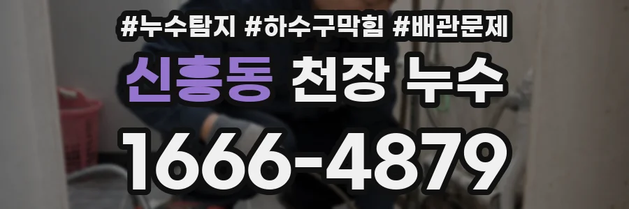 신흥동 천장 누수