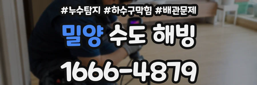 밀양 수도 해빙