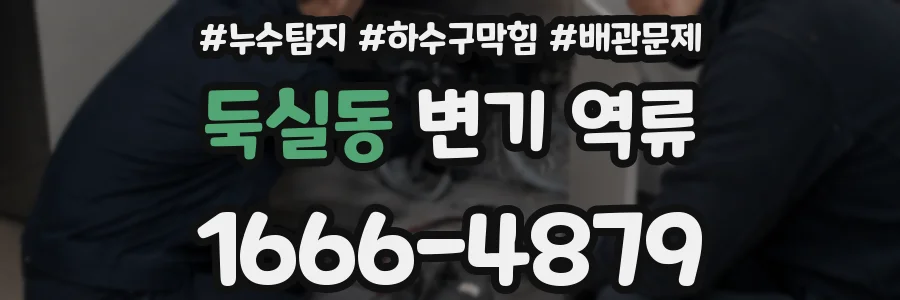 둑실동 변기 역류