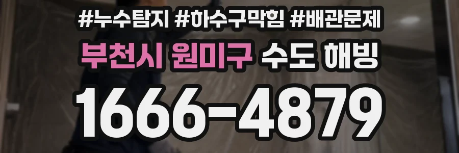 부천시 원미구 수도 해빙