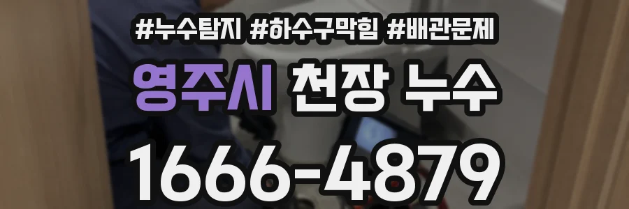 영주시 천장 누수
