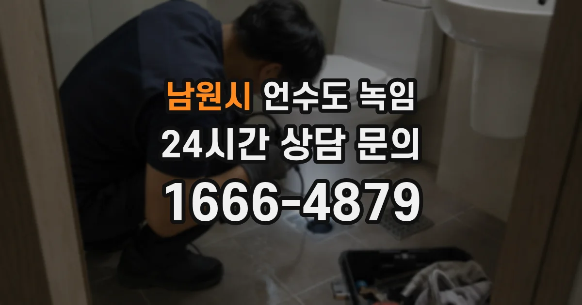 남원시 언수도 녹임