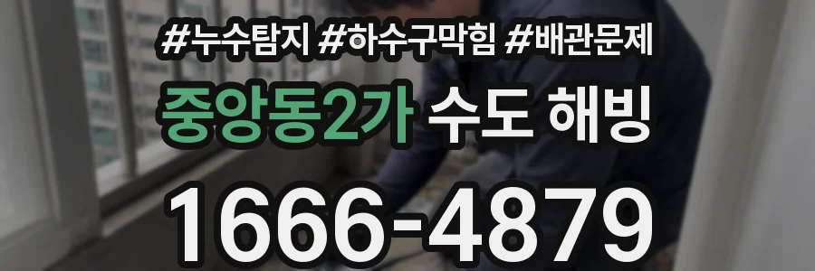 중앙동2가 수도 해빙