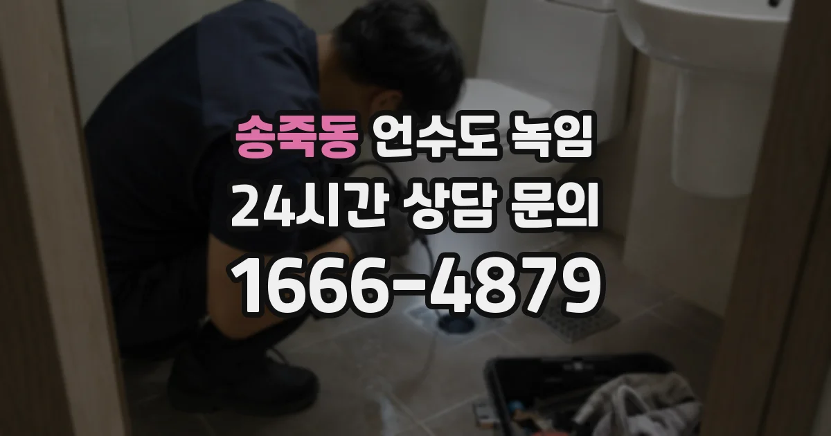 송죽동 언수도 녹임