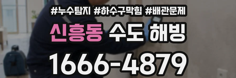 신흥동 수도 해빙