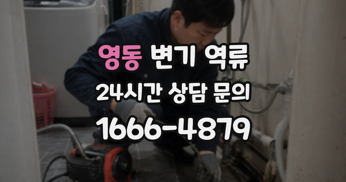 영동 변기 역류