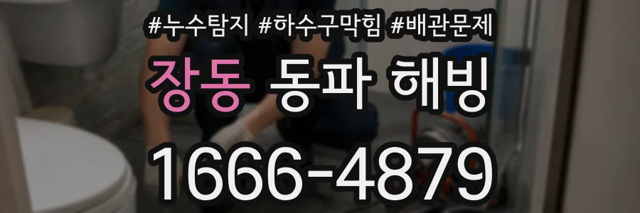 장동 동파 해빙