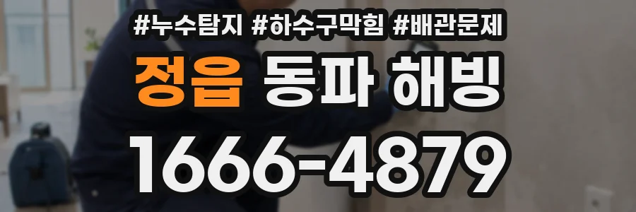 정읍 동파 해빙