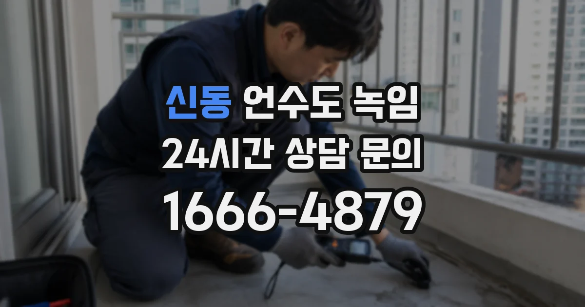 신동 언수도 녹임